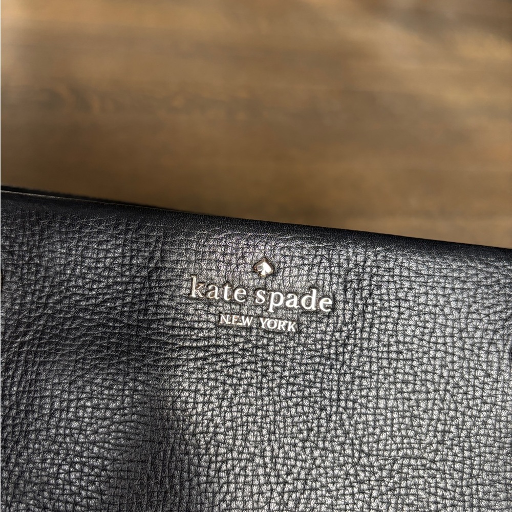 Kate Spade Black Calf Leather Tote Bag - Picture 4 of 7